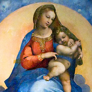 Рафаэль Санти (Raffaello Santi) – Мадонна Фолиньо (1511-1512 г.)