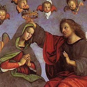 Рафаэль Санти (Raffaello Santi) – Коронование Девы Марии, часть Алтаря Одди (1502 г.)