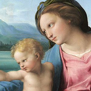 Рафаэль Санти (Raffaello Santi) – Мадонна Альба (1510 г.)