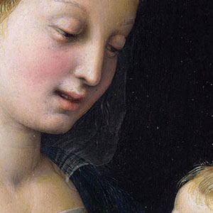 Рафаэль Санти (Raffaello Santi) – Мадонна с гвоздиками (1506 г.)