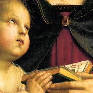 Рафаэль Санти (Raffaello Santi) – Пасадинская Мадонна (1502 г.)