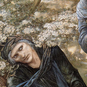Сэр Эдвард Коли Бёрн-Джонс (Sir Edward Coley Burne-Jones) Околдованный Мерлин
