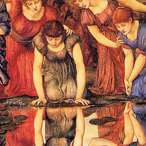 Сэр Эдвард Коли Бёрн-Джонс (Sir Edward Coley Burne-Jones) Зеркало Венеры