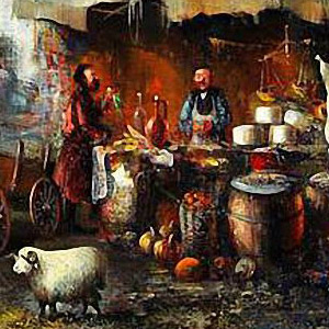 Важа Месхи (Vazha Meskhi) - современный грузинский художник.