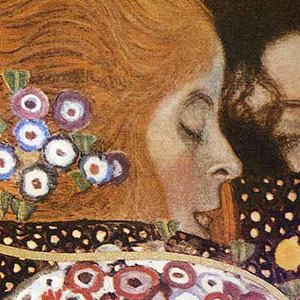 Густав Климт (Gustav Klimt) – Водяные змеи II (фрагмент)