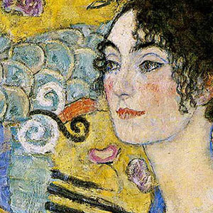 Густав Климт (Gustav Klimt) – Девушка с веером