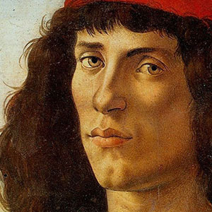 Сандро Боттичелли (Sandro Botticelli) - Портрет мужчины с медалью Козимо (1474)