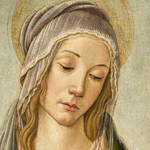 Сандро Боттичелли (Sandro Botticelli) - Мадонна и младенец