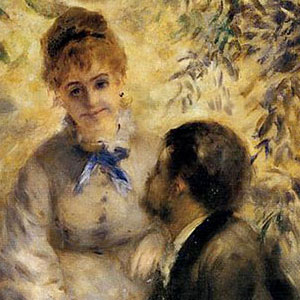Пьер Огюст Ренуар (Pierre-Auguste Renoir) Влюбленные