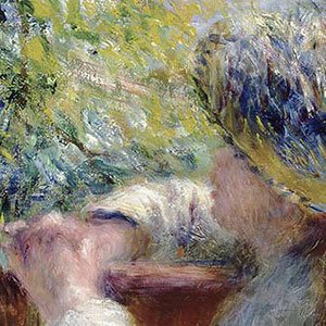 Пьер Огюст Ренуар (Pierre-Auguste Renoir) У воды близ озера