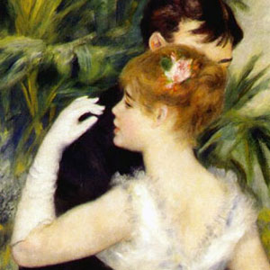 Пьер Огюст Ренуар (Pierre-Auguste Renoir) Танцы в городе