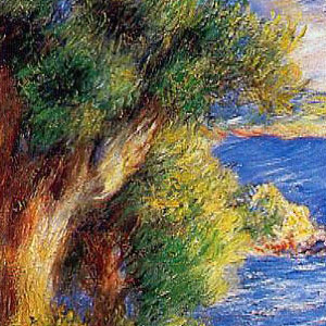 Пьер Огюст Ренуар (Pierre-Auguste Renoir) Пейзаж близ Мантон