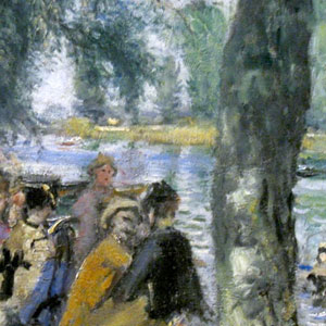 Пьер Огюст Ренуар (Pierre-Auguste Renoir) Купание-на-сене