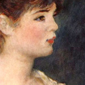 Пьер Огюст Ренуар (Pierre-Auguste Renoir) Портрет девушки