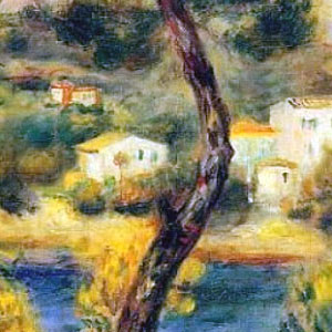 Пьер Огюст Ренуар (Pierre-Auguste Renoir) Мыс Сент Жан