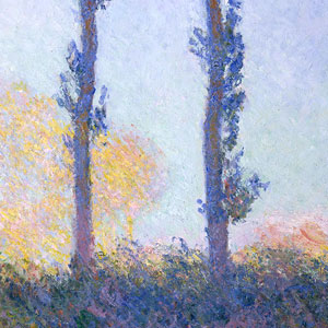 Оскар Клод Моне (Oscar-Claude Monet) - Четыре дерева. 1891 г.