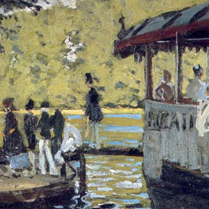 Оскар Клод Моне (Oscar-Claude Monet) - Лягушатник. 1869 г.