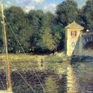 Оскар Клод Моне (Oscar-Claude Monet) - Мост в Аржантее. 1874 г.