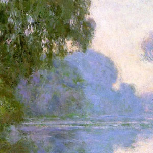Оскар Клод Моне (Oscar-Claude Monet) - Утро на Сене близ Живерни. 1896 г.