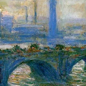 Оскар Клод Моне (Oscar-Claude Monet) - Мост Ватерлоо. 1902 г.