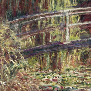 Оскар Клод Моне (Oscar-Claude Monet) - Японский мостик.