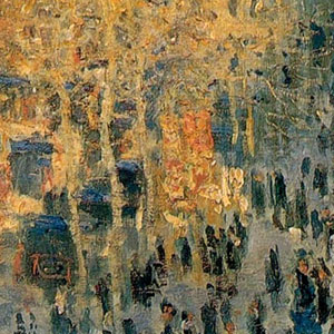 Оскар Клод Моне (Oscar-Claude Monet) - Бульвар Капуцинок в Париже.