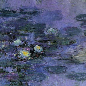 Оскар Клод Моне (Oscar-Claude Monet) - Кувшинки в цвету. 1917 г.
