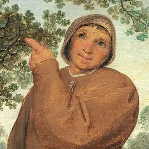 Питер Брейгель Старший (Pieter Bruegel de Oude)  Крестьянин и разоритель гнёзд 1568г.