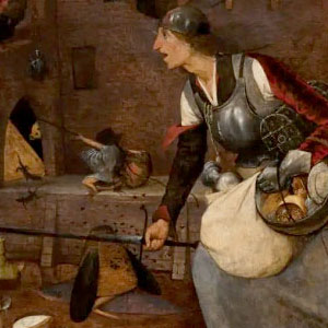 Питер Брейгель Старший (Pieter Bruegel de Oude)  Безумная Грета 1563г.