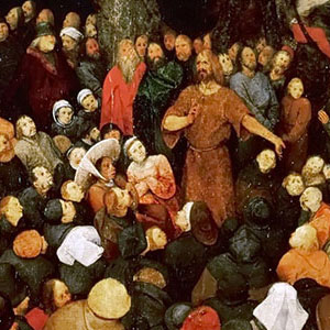 Питер Брейгель Старший (Pieter Bruegel de Oude)  Проповедь святого Иоанна Крестителя 1566г.