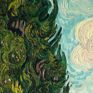 Винсент Ван Гог (Vincent van Gogh) Кипарисы