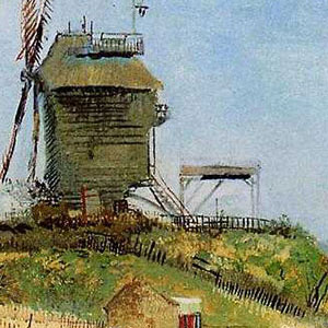 Винсент Ван Гог (Vincent van Gogh)  Le Moulin de la Galette