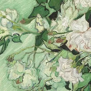 Винсент Ван Гог (Vincent van Gogh) Ваза с розовыми розами