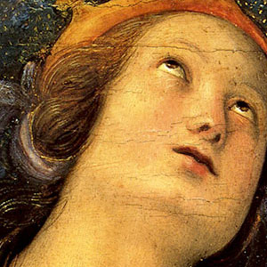 Пьетро Перуджино (Pietro Perugino) Молитва. Фрагмент.
