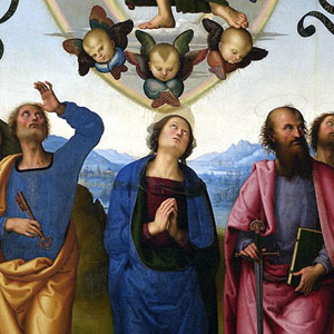 Пьетро Перуджино (Pietro Perugino) Вознесение Христа