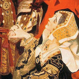 Фрэнк Кадоган Купер (Frank Cadogan Cowper) - Henry VIII and Catherine of Aragon before Papal Legates at Blackfriars