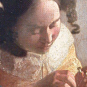 Ян Вермеер Дельфтский (Jan Vermeer van Delft) - Кружевница