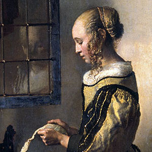 Ян Вермеер Дельфтский (Jan Vermeer van Delft) - Девушка, читающая письмо у открытого окна
