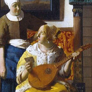 Ян Вермеер Дельфтский (Jan Vermeer van Delft) - Любовное письмо