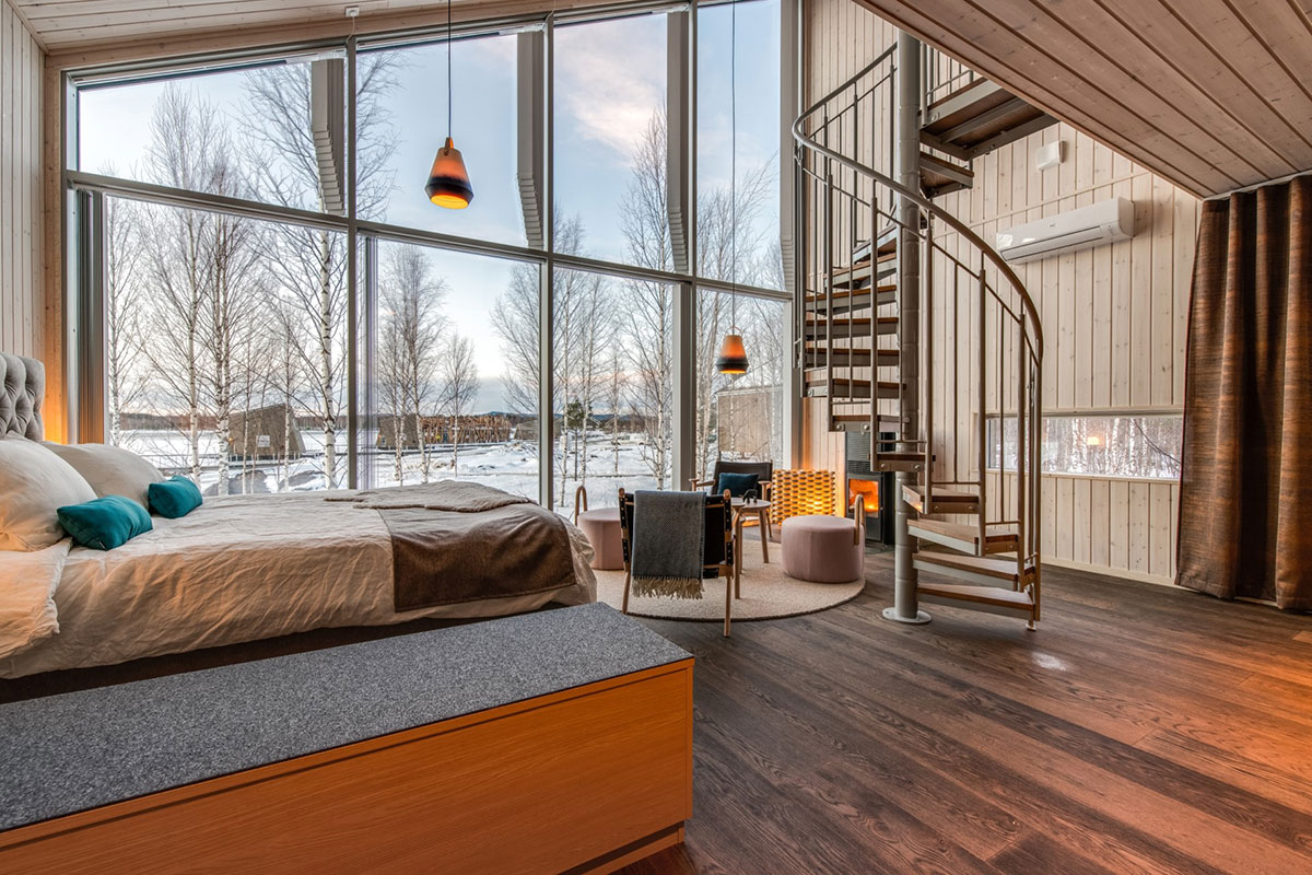 На реке Луле в северной провинции Лапландии открылся спа-отель Arctic Bath.