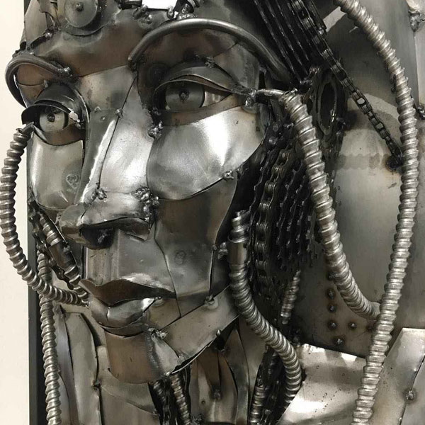 Iron Designs - cкульптура художника Джоэля Салливана.