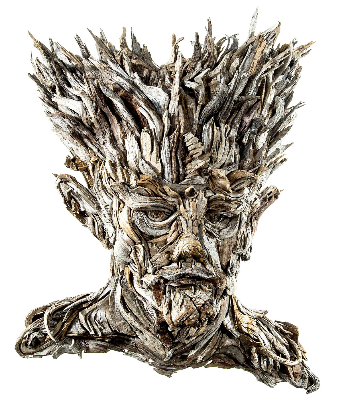Беннет Юинг (Bennett Ewing) Скульптура из дерева.