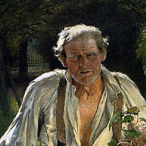Эмиль Клаус (Emile Claus) - Старый садовник.