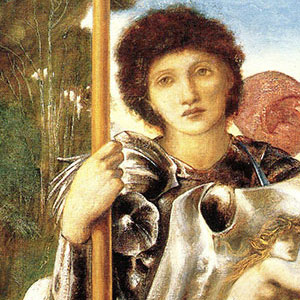 Сэр Эдвард Коли Бёрн-Джонс (Sir Edward Coley Burne-Jones) Святой Георгий