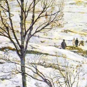 Исаак Израилевич Бродский (Isaac Izrailevich Brodsky) Зима 1919 г.