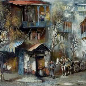 Важа Месхи (Vazha Meskhi) - современный грузинский художник.
