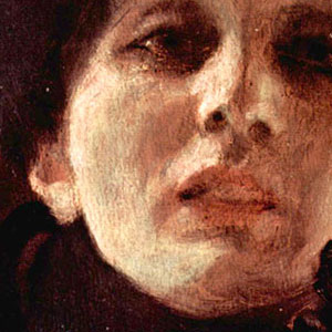 Густав Климт (Gustav Klimt) – Женский портрет анфас
