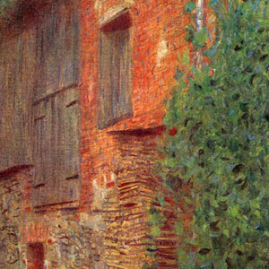Густав Климт (Gustav Klimt) – Дом в Каммере на озере Аттерзее (Мельница)