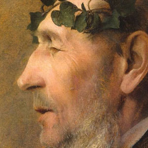 Густав Климт (Gustav Klimt) – Пожилой мужчина в венке из плюща 
