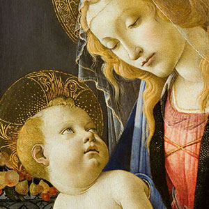 Сандро Боттичелли (Sandro Botticelli) - Мадонна с книгой (1479)